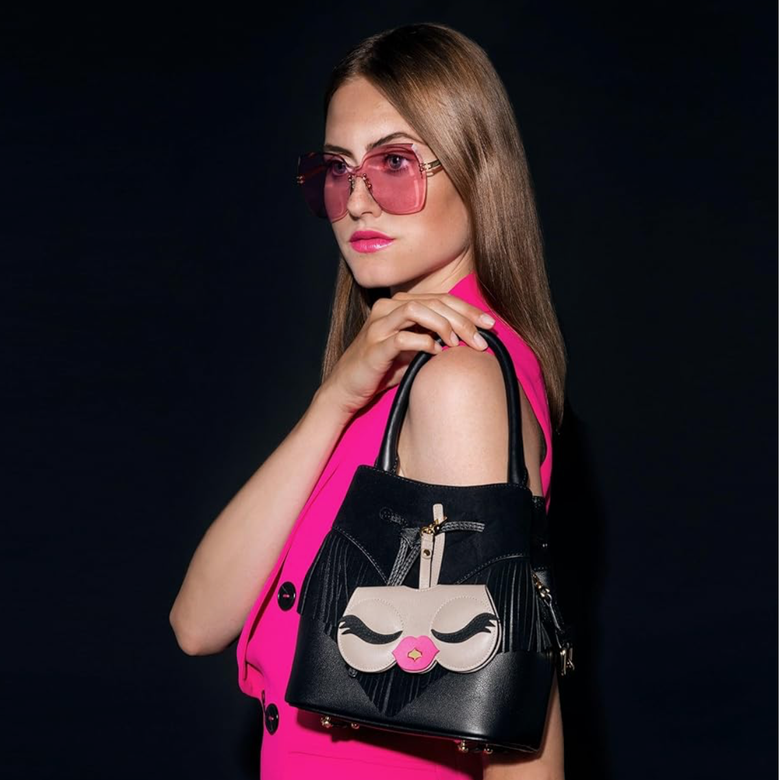 MIX of VEGAN LEATHER and REAL LEATHER